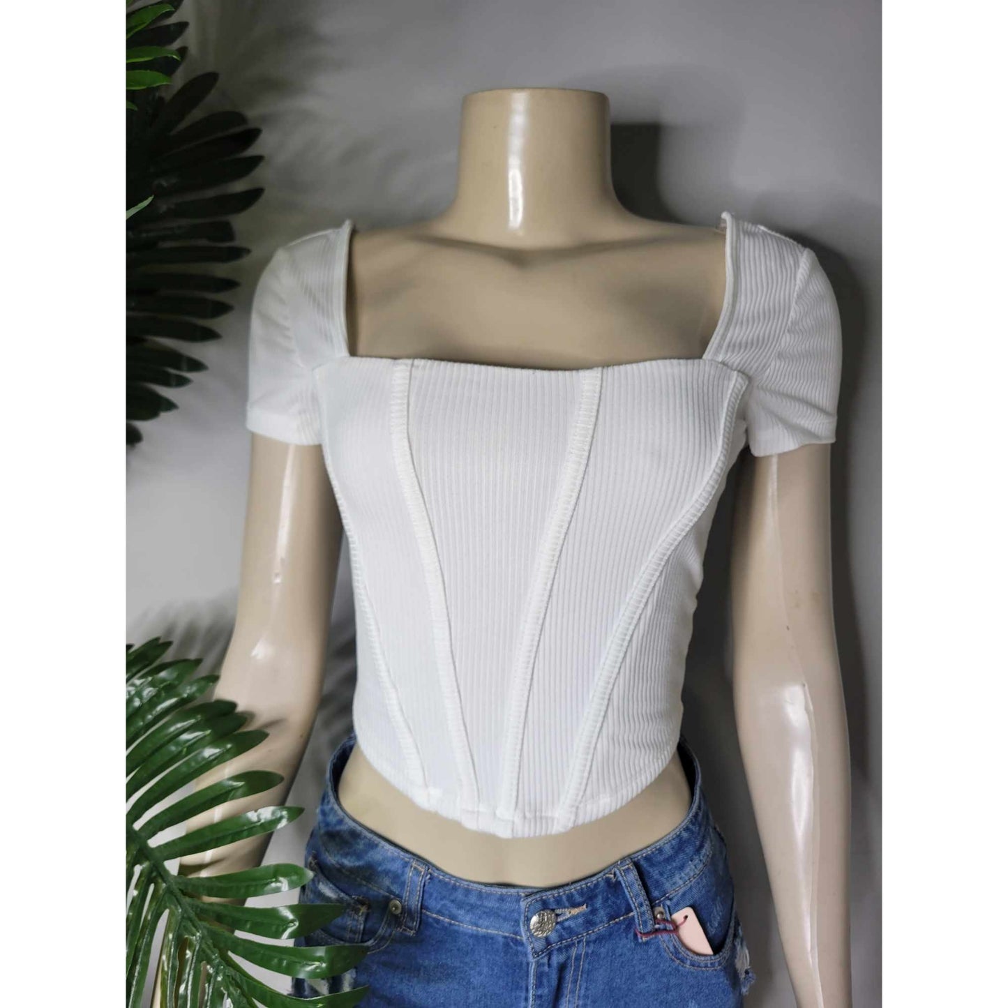 Corset Crop Top